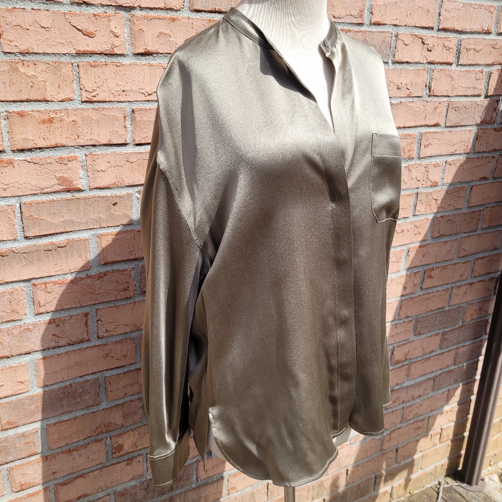 Vince silk blouse NWT